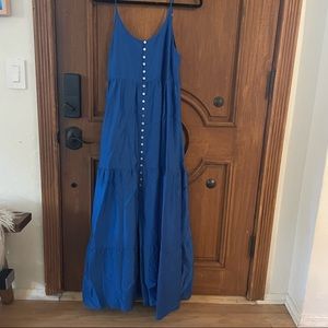 & other stories beautiful blue dress